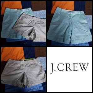 J Crew khaki shorts bundles sz 12